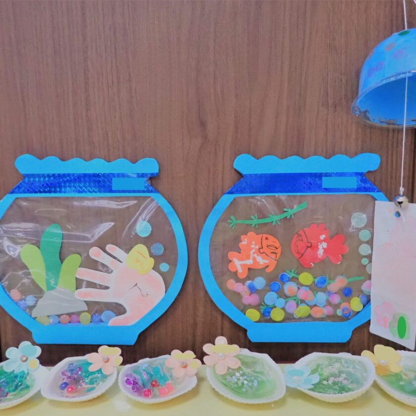 製作セット 季節の制作 工作 金魚 夏 保育 幼稚園-